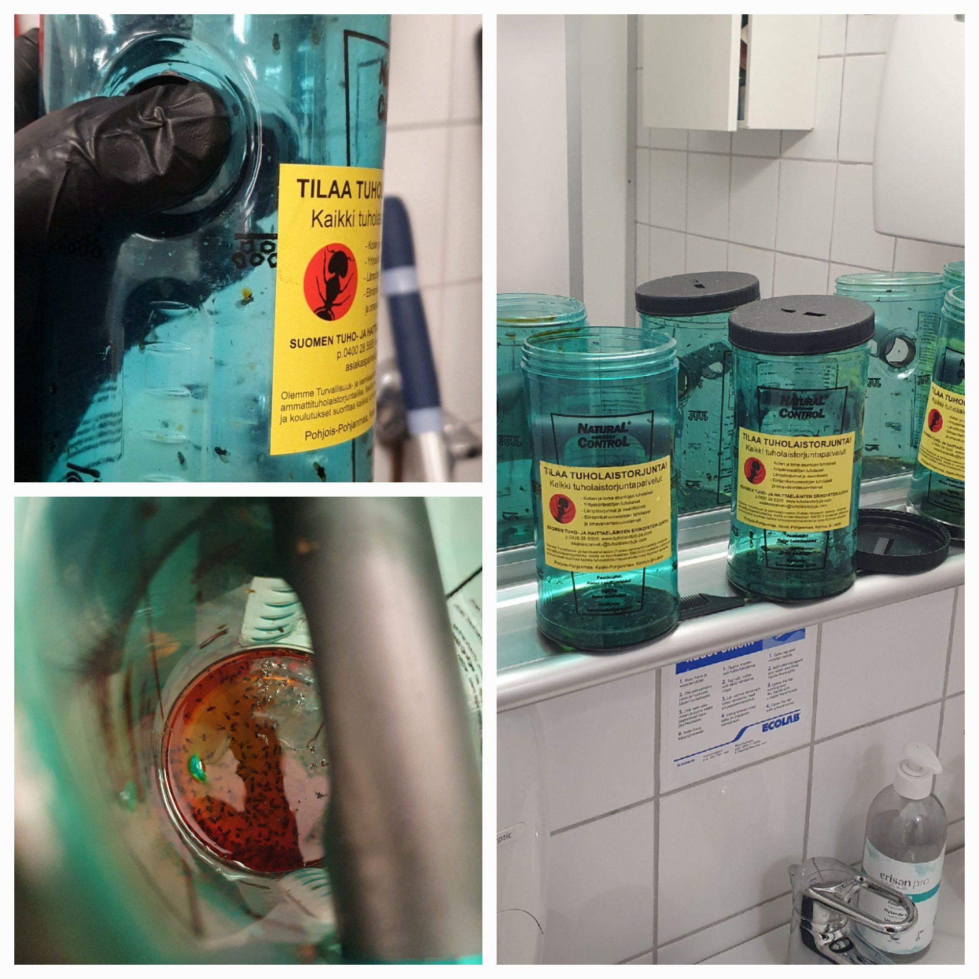 Olemme kehittäneet todella toimivan mikstuuran mm.banaanikärpäsille